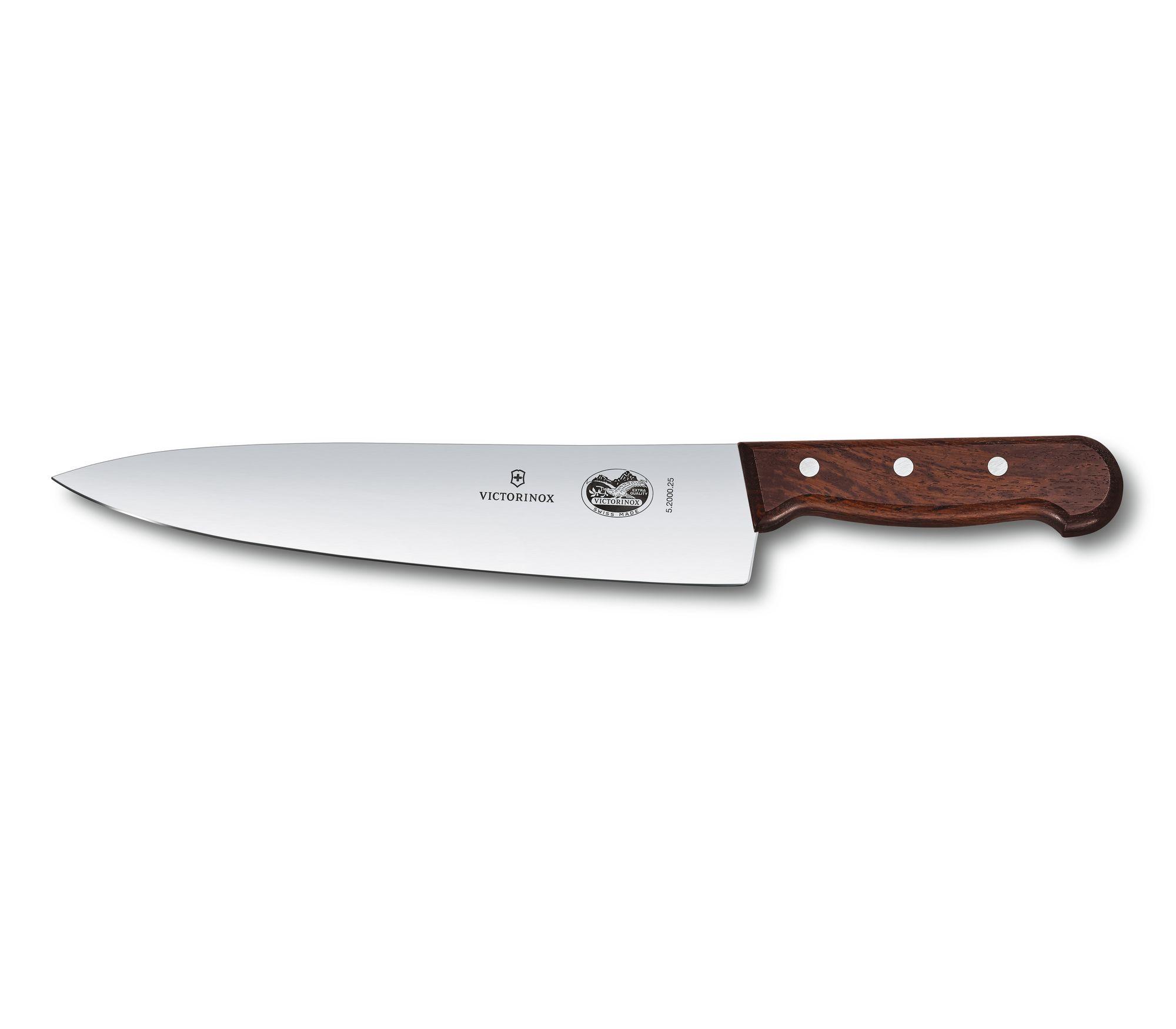 Couteau à découper Victorinox lame 25 cm - Manche Palissandre