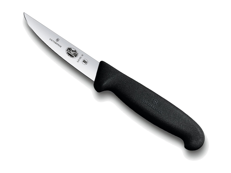 Couteau / lancette à volailles Victorinox lame 10 cm - Manche Fibrox noir
