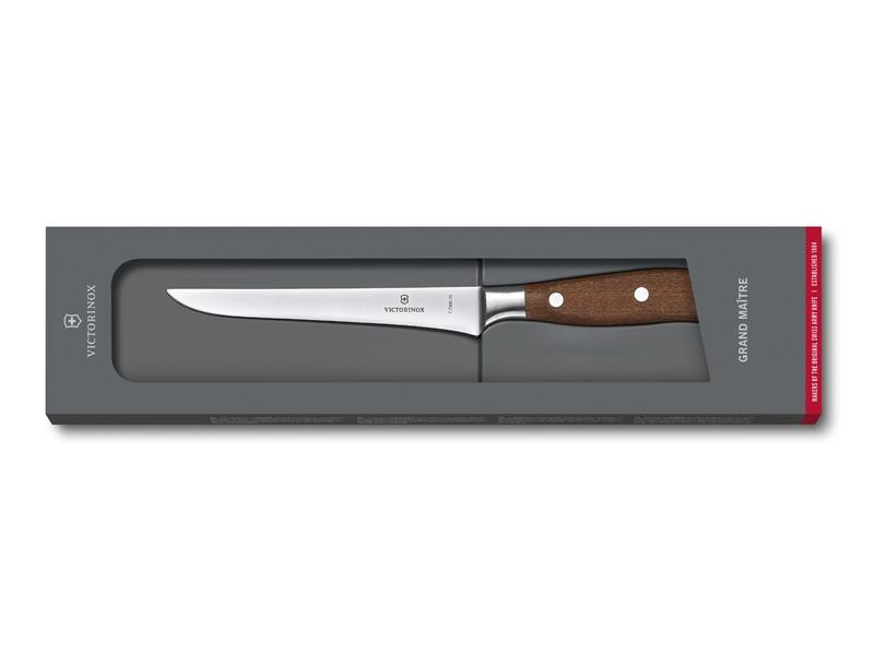 Couteau chef/cuisine Victorinox Grand Maître, lame 15 cm, manche érable modifié