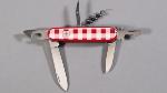 Couteau Spartan Victorinox Edition limitée Vichy rouge