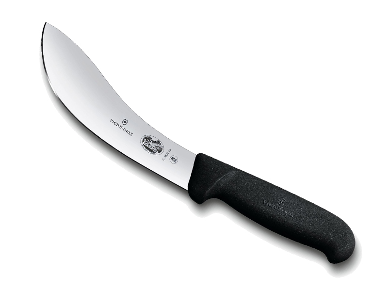 Couteau à dépouiller Victorinox lame 15 cm - Manche noir Fibrox