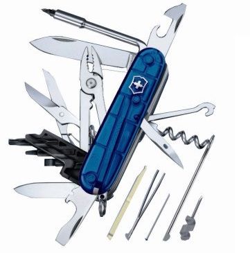 VICTORINOX CYBER TOOL 34 BLEU