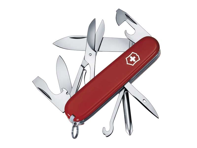 Couteau Victorinox Super Tinker red