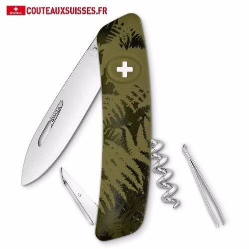 COUTEAU SWIZA MULTIFONCTIONS D01 SILVA KAKI CAMOUFLAGE