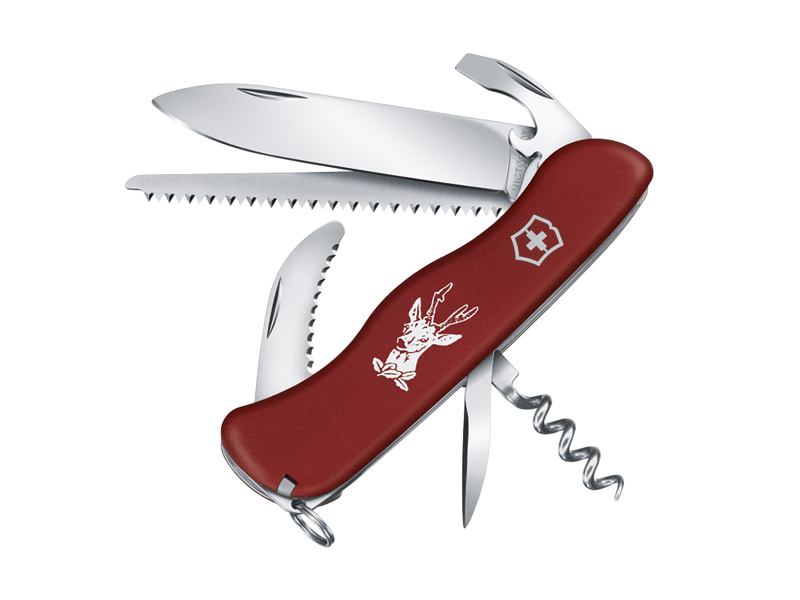 Couteau Victorinox Hunter rouge