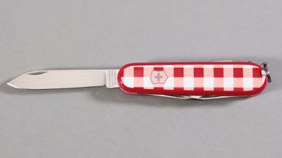 Couteau Spartan Victorinox Edition limitée Vichy rouge