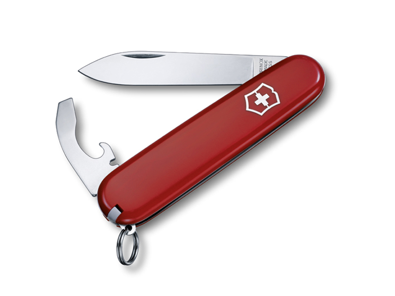 Couteau pliant multifonctions Victorinox Bantam - manche 84 mm rouge