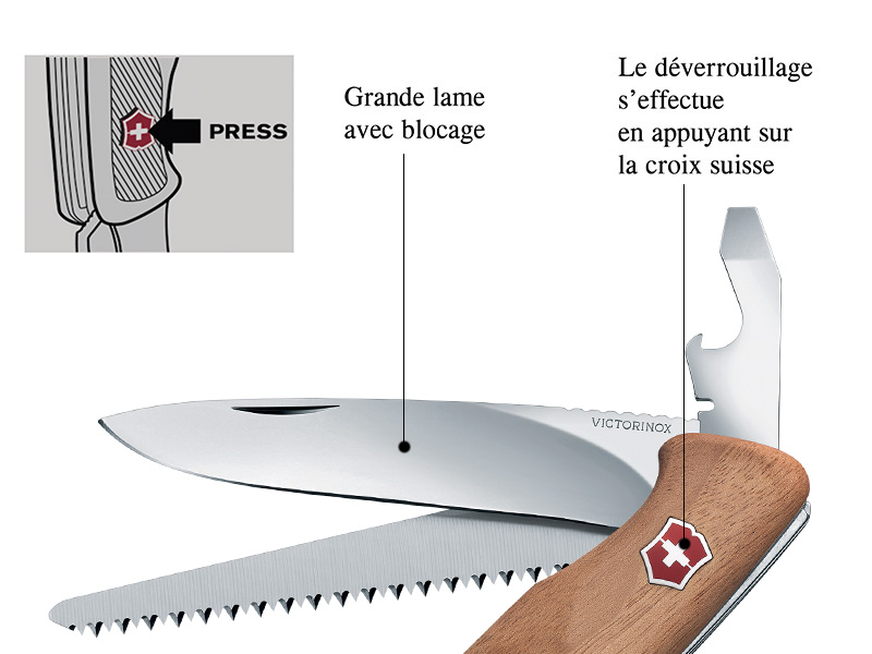 Couteau Victorinox Rangerwood 55