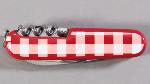 Couteau Spartan Victorinox Edition limitée Vichy rouge