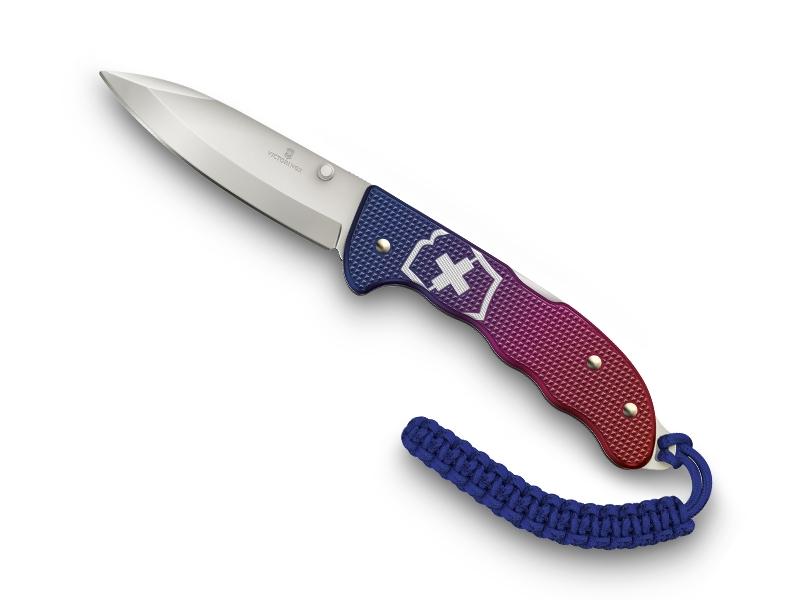 Couteau Victorinox Evoke Alox bleu/rouge