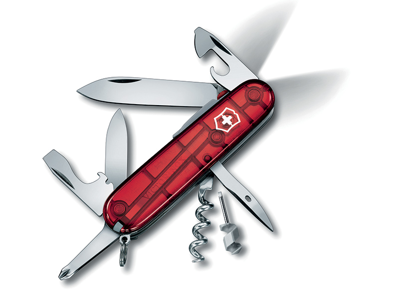 Couteau suisse Victorinox Spartan Lite Rubis - rouge