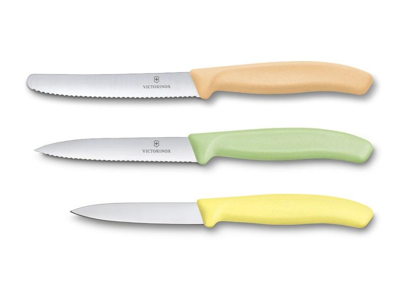 Set de 3 couteaux Office victorinox Swissclassic Pastel 2