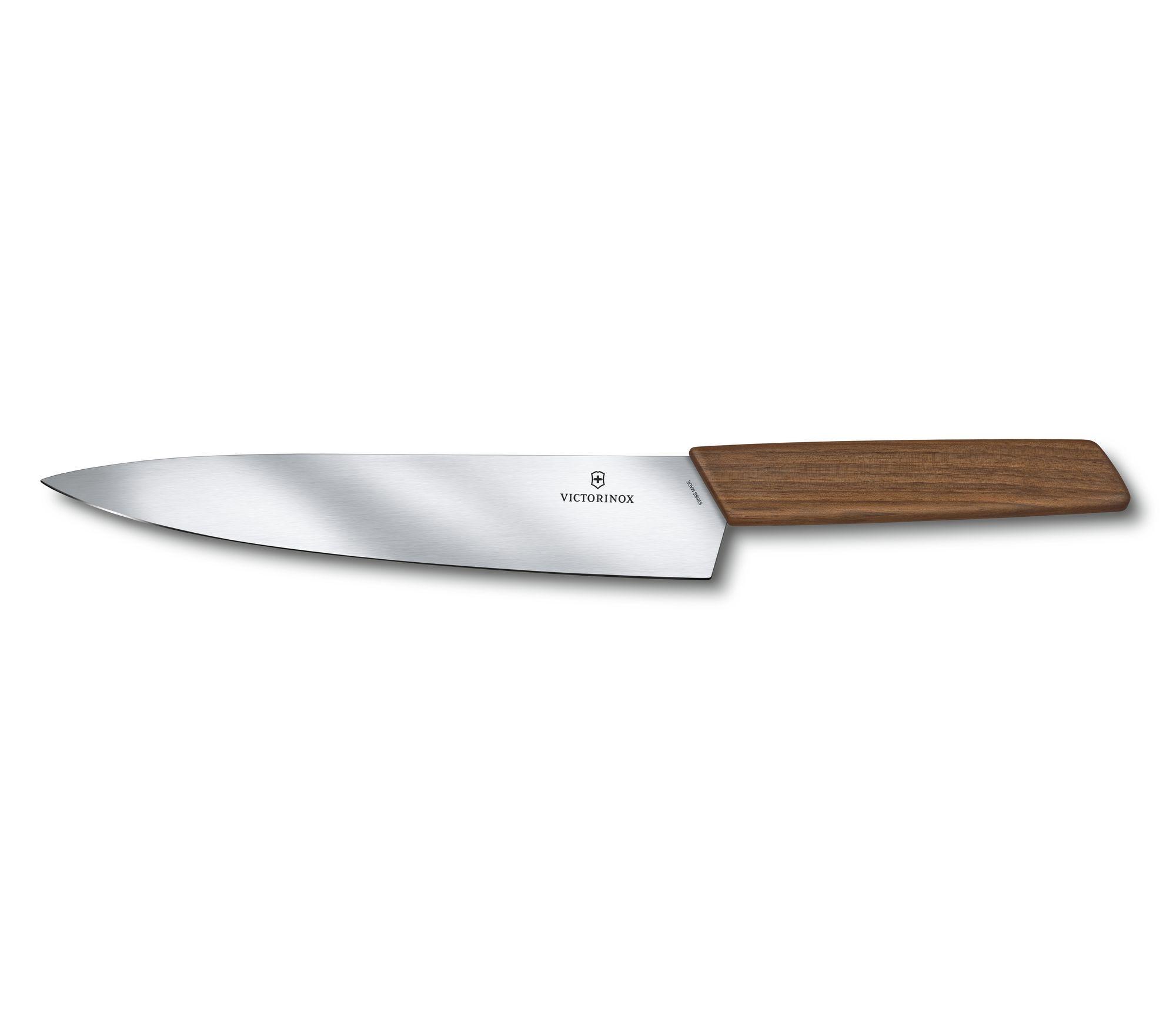 Couteau de chef Victorinox Swiss Modern lame 22 cm - manche noyer
