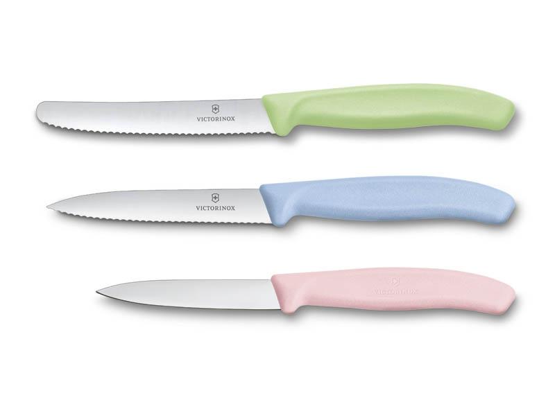 Set de 3 couteaux Office victorinox Swissclassic Pastel 3