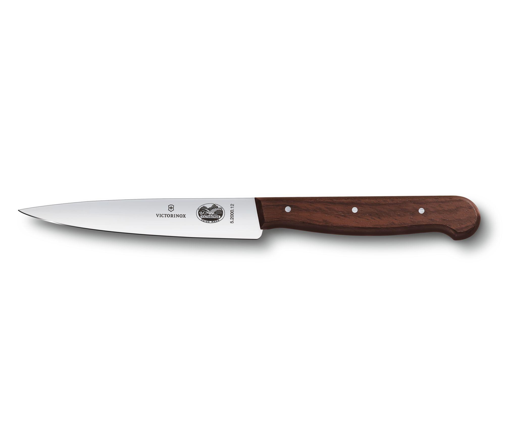 Couteau éminceur Victorinox lame 12 cm - Manche en Palissandre