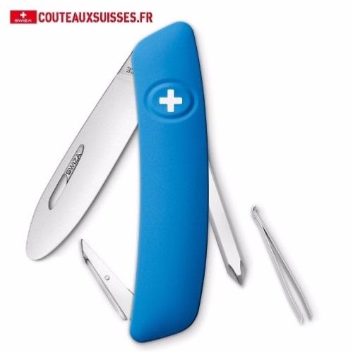 COUTEAU SWIZA MULTIFONCTIONS D02 JUNIOR BLEU