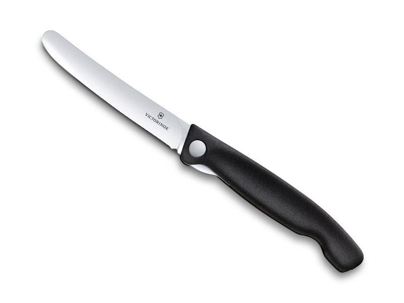 Couteau office pliant Victorinox Swissclassic 11cm lame lisse manche noir