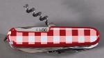 Couteau Victorinox Swisschamp édition limitée Vichy rouge