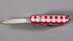 Couteau Victorinox Swisschamp édition limitée Vichy rouge