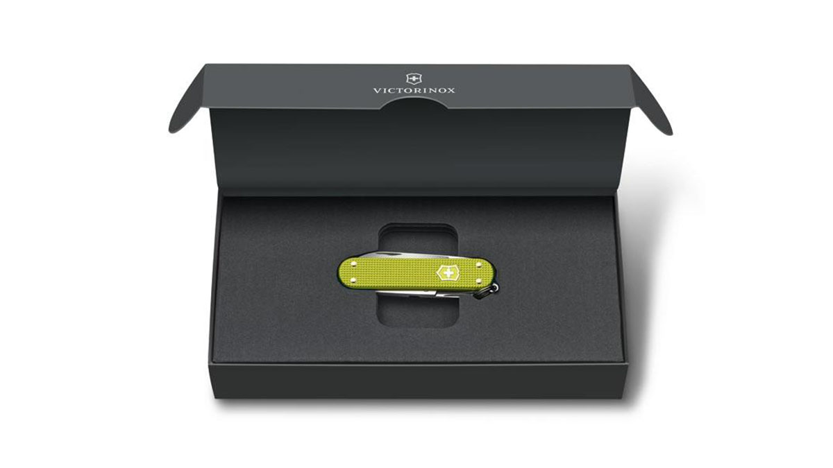 Couteau Suisse Victorinox classic Alox édition limitée 2023 - Jaune électrique