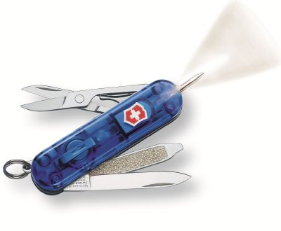 VICTORINOX SIGNATURE LITE BLEU TRANSLUCIDE