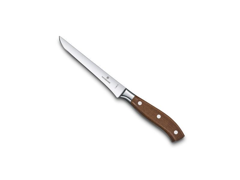 Couteau chef/cuisine Victorinox Grand Maître, lame 15 cm, manche érable modifié