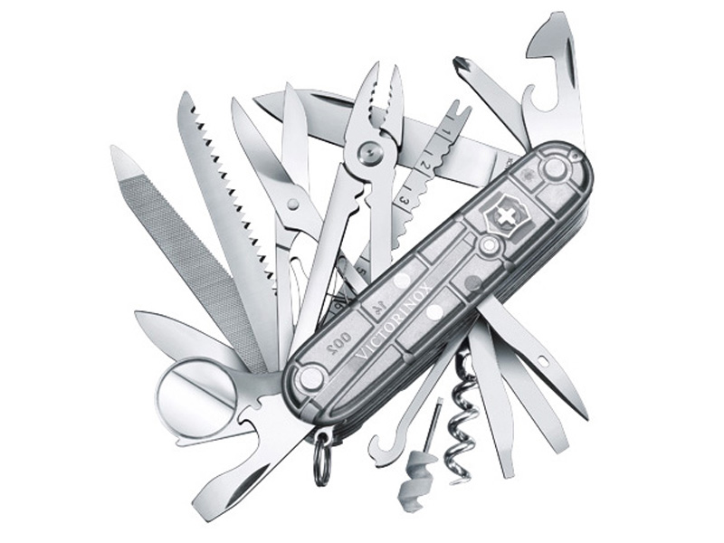 Couteau Victorinox Swisschamp  Silvertech