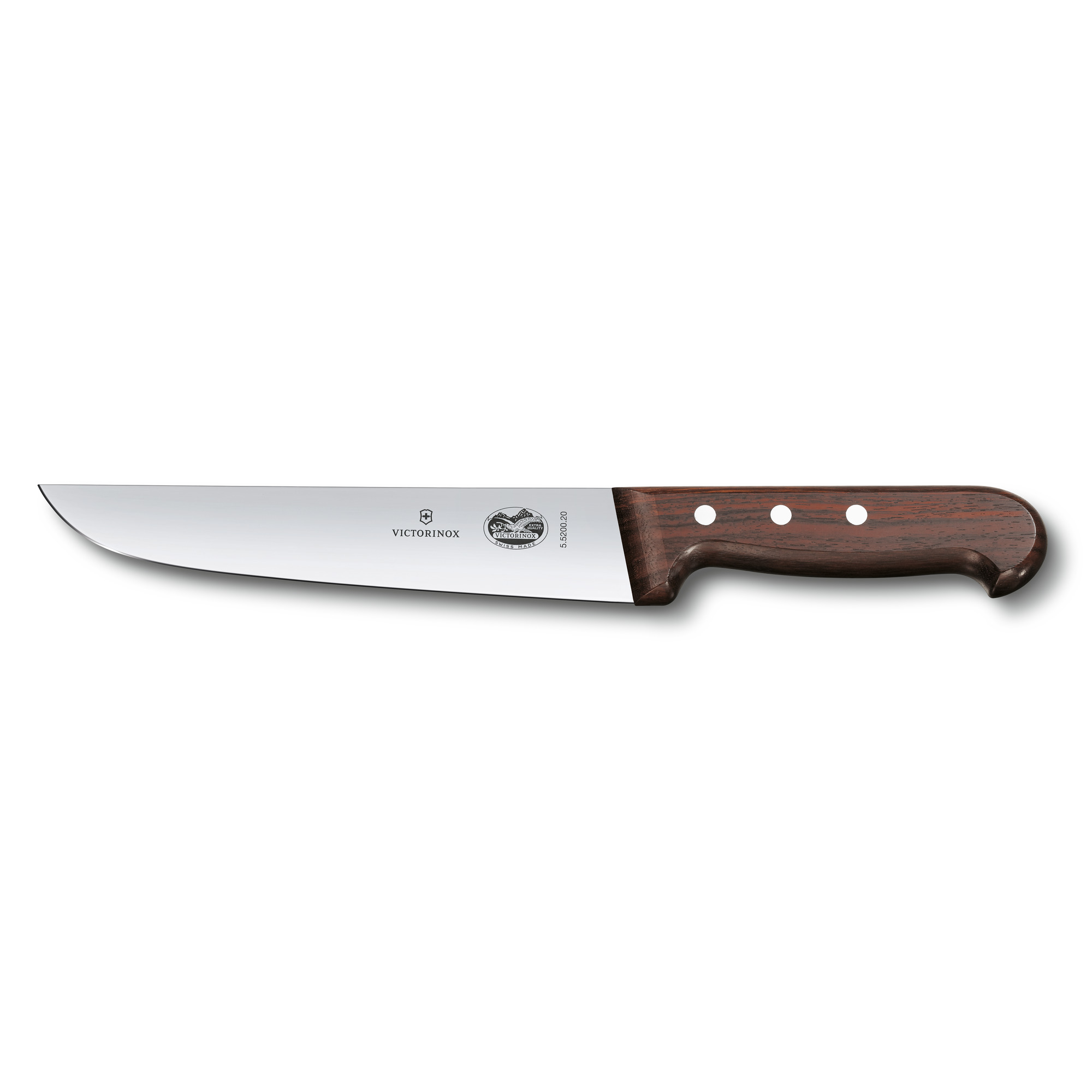 Couteau de boucher Victorinox Wood - Lame 31 cm - Manche Palissandre