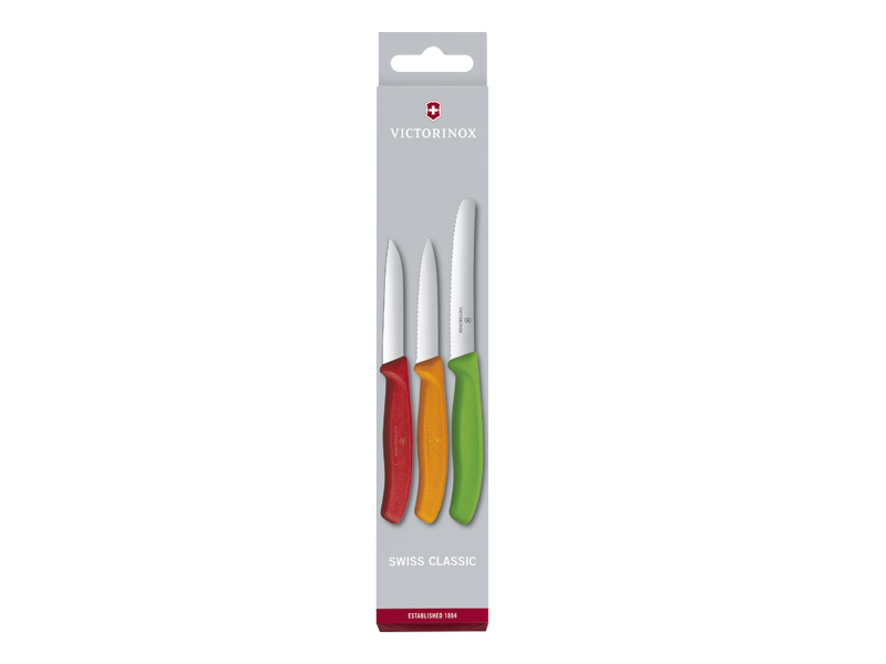 Set de 3 couteaux office Victorinox