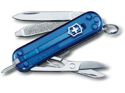 VICTORINOX SIGNATURE BLEU TRANSLUCIDE
