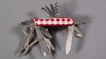 Couteau Victorinox Swisschamp édition limitée Vichy rouge