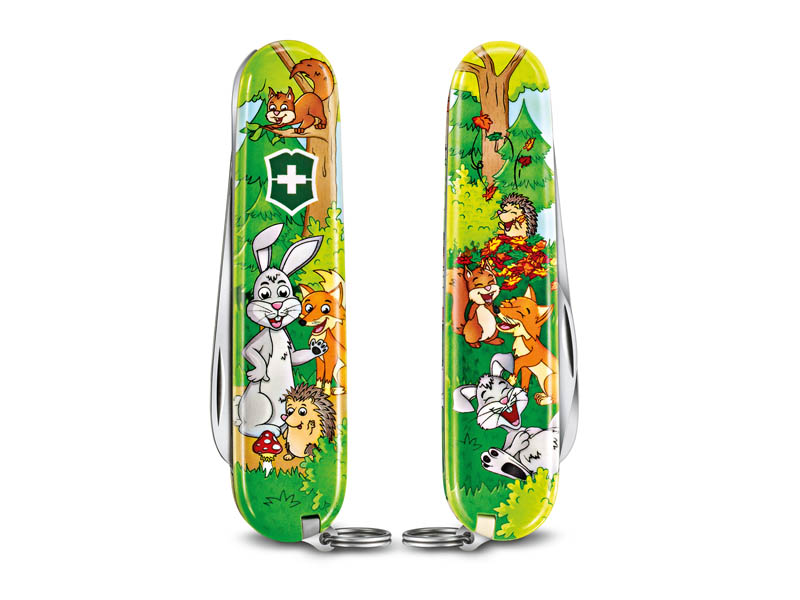 Couteau my first Victorinox motif lapin