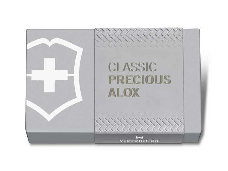 Canif Victorinox Classic SD Precious Alox Infinite Grey