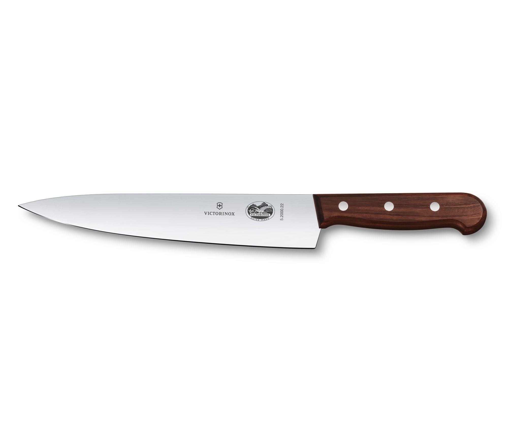 Couteau à découper Victorinox lame 22 cm - Manche Palissandre