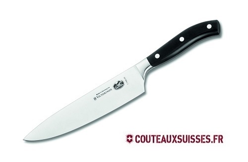 Couteau de chef Victorinox Grand Maître lame 25 cm - manche noir