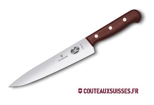 Couteau éminceur Victorinox lame 19 cm - Manche érable