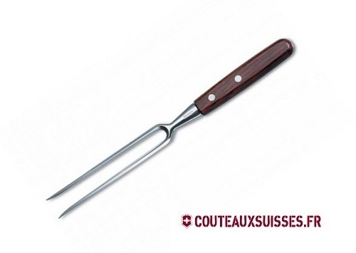 Fourchette de chef Victorinox Wood forgée - manche Palissandre