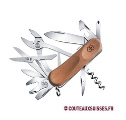 COUTEAU VICTORINOX EVOWOOD SECURITY 557 - DELEMONT COLLECTION