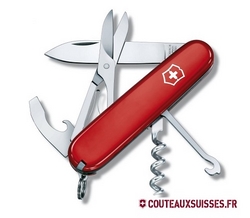 COUTEAU SUISSE VICTORINOX COMPACT - ROUGE