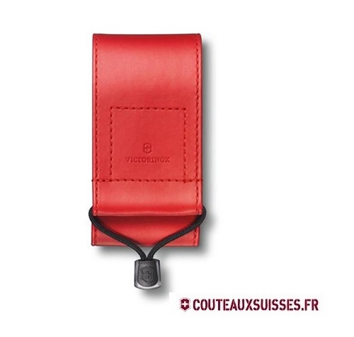 Étui Victorinox en toile rouge 