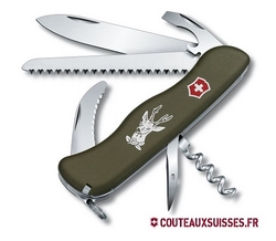 Couteau Victorinox Hunter Motif Chevreuil