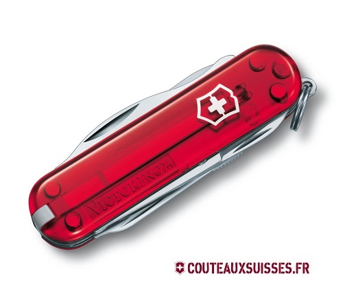 COUTEAU SUISSE VICTORINOX MANAGER - ROUGE TRANSLUCIDE
