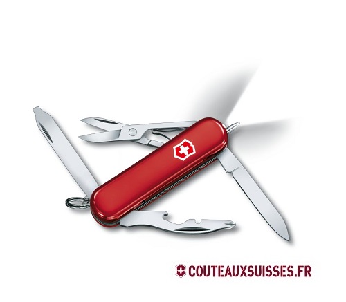 COUTEAU SUISSE VICTORINOX MIDNITE MANAGER - ROUGE