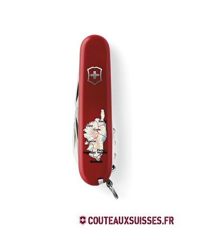 Couteau Victorinox Spartan carte de Corse