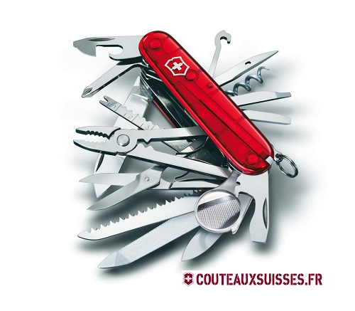 Couteau Victorinox Swisschamp Rubis