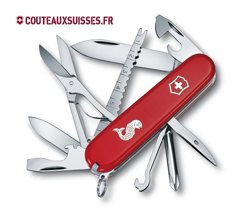 Couteau Victorinox Fisherman Logo