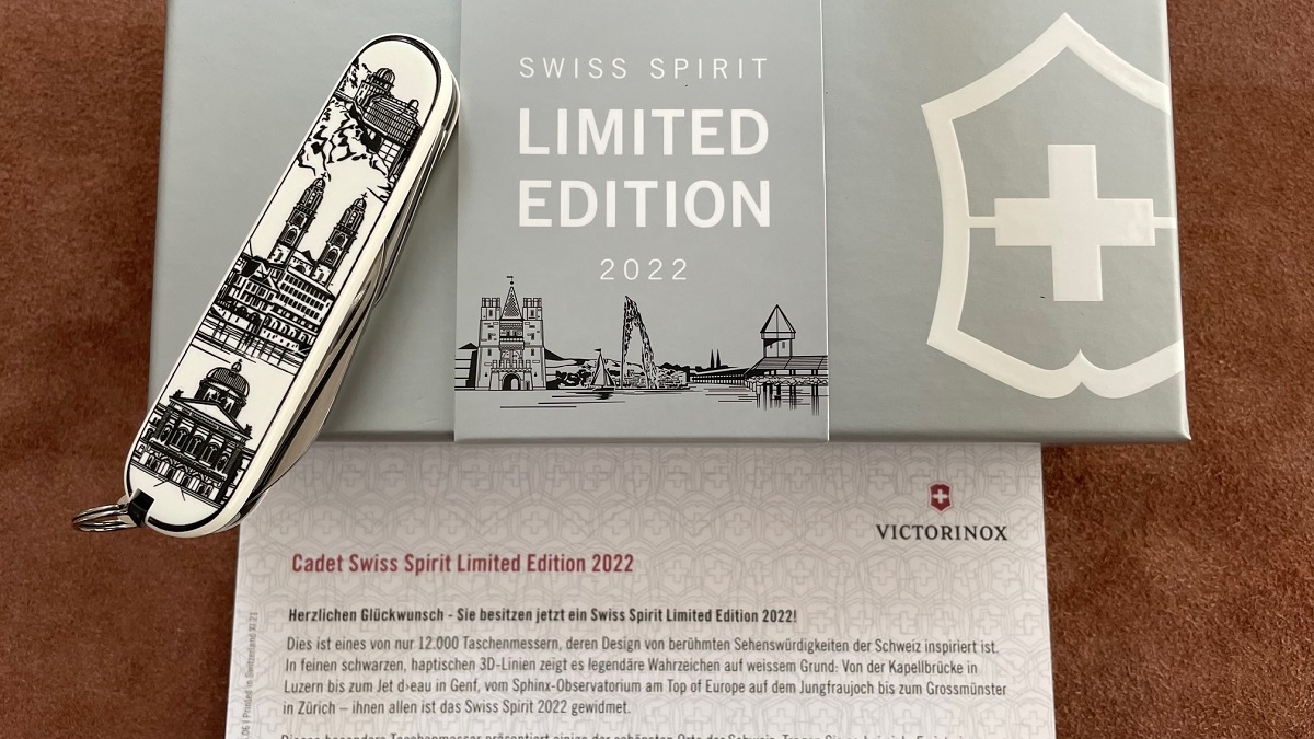 Couteau Victorinox Cadet Swiss Spirit Edition limite 2022